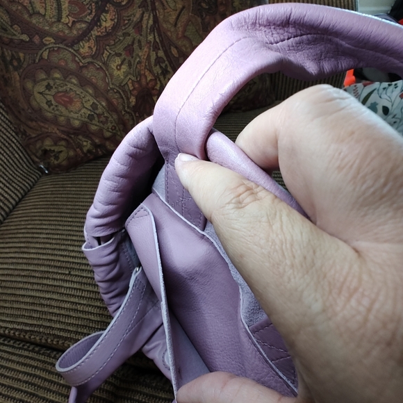 Stylish Madewell Piazza Crossbody Bag in Lavender. So soft! Great purse! EUC - Picture 6 of 14